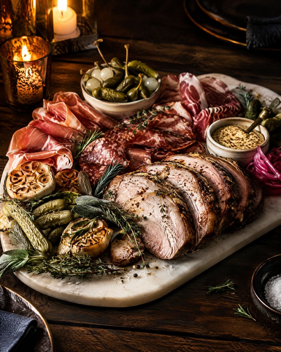 Превью: Нарезки · Мясная тарелка (400 г)